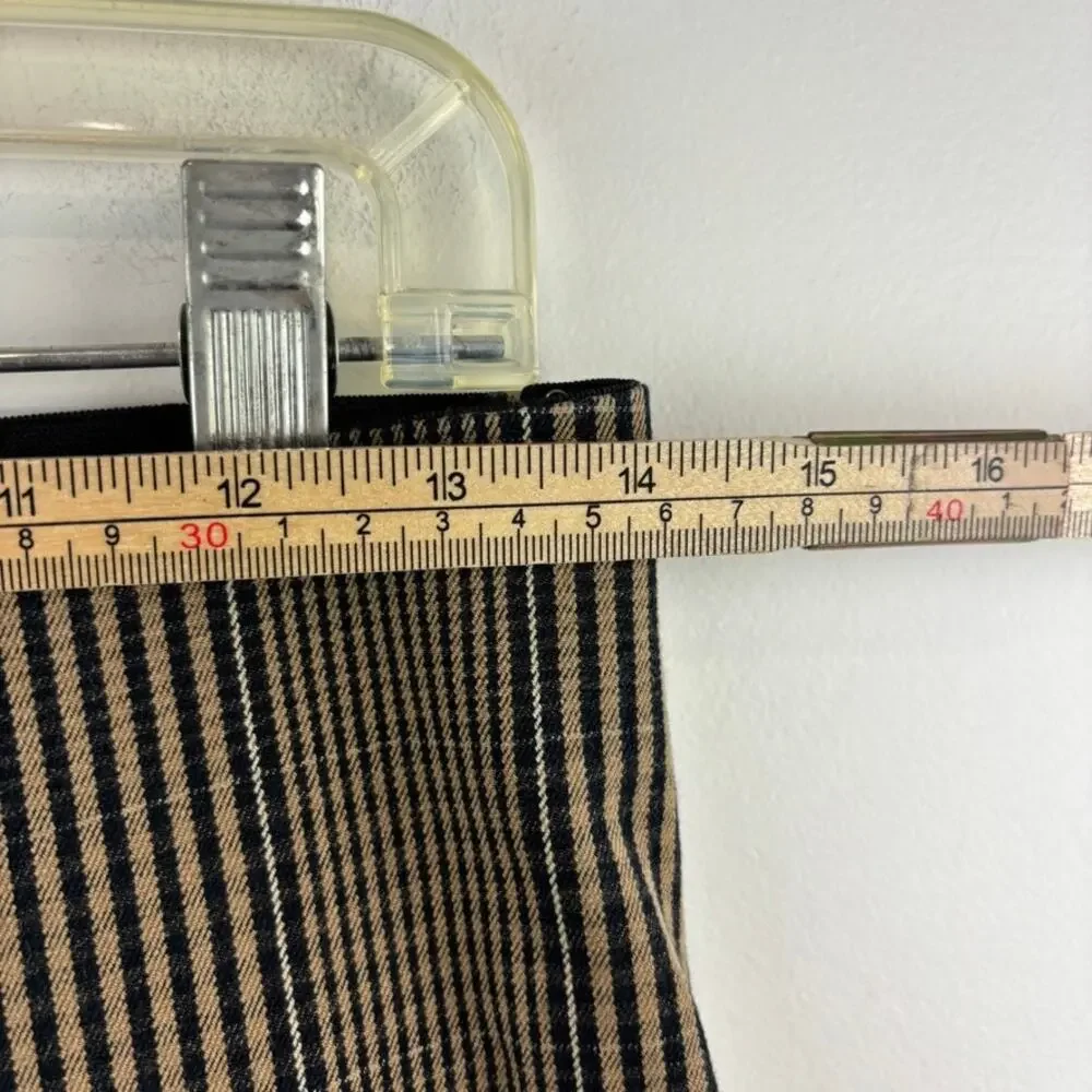 A New Day Academia Pants Cropped Straight Leg Business Career Professional 8 - Picture 4 of 7